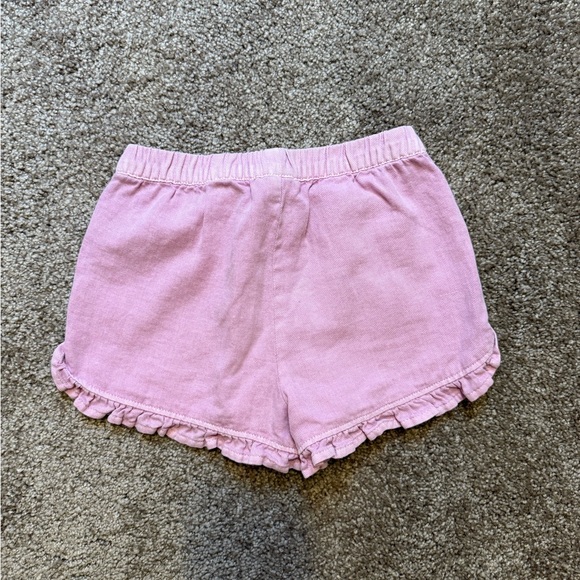 🌼5/$10🌼Never Worn Cat & Jack Light Purple & Light Green Ruffle Hem Shorts 3t - Picture 3 of 7